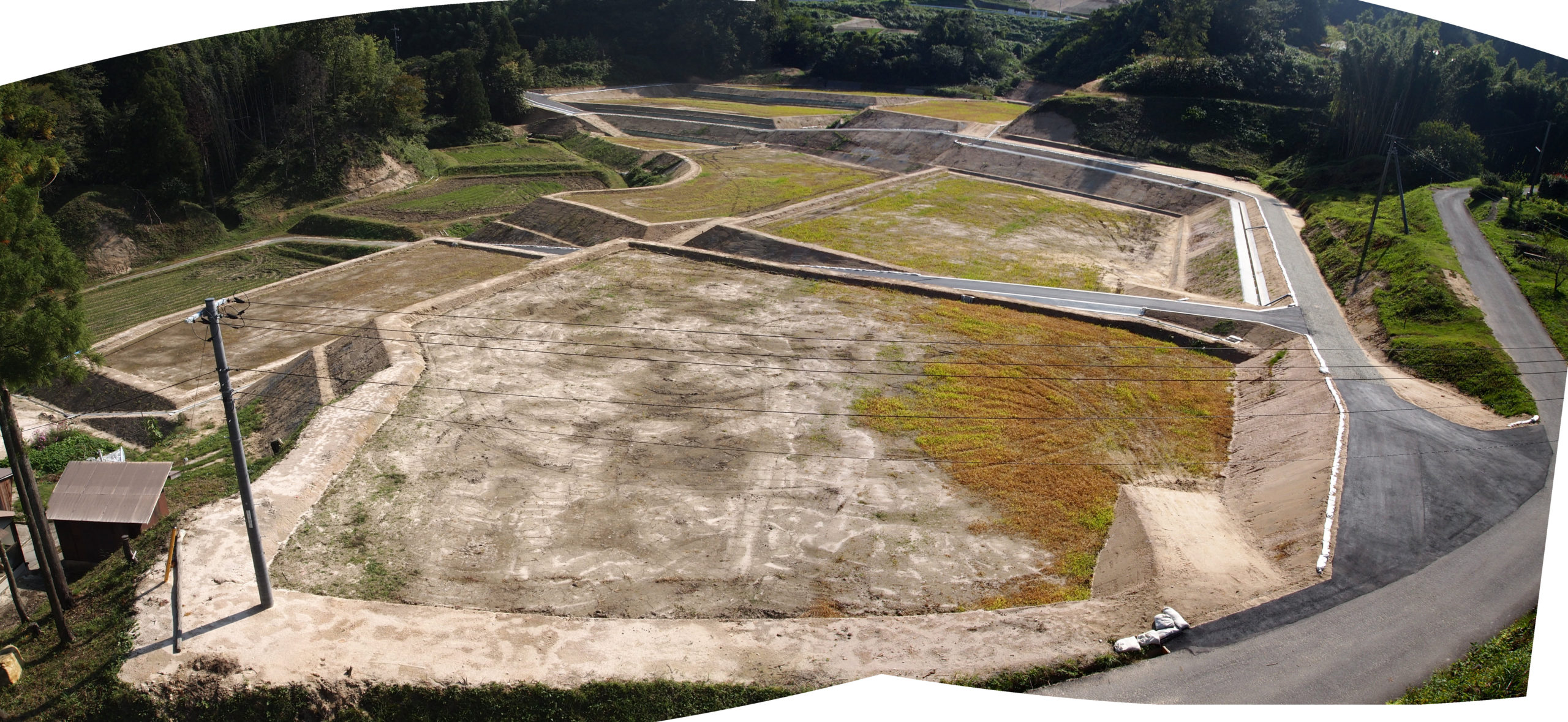 雲南北地区　日向地区圃場整備工事