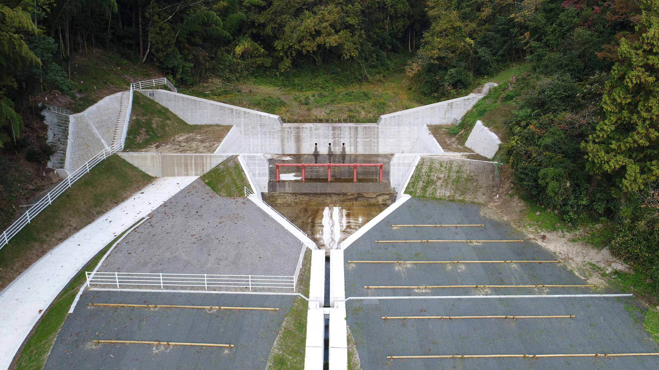 古城谷川通常砂防工事