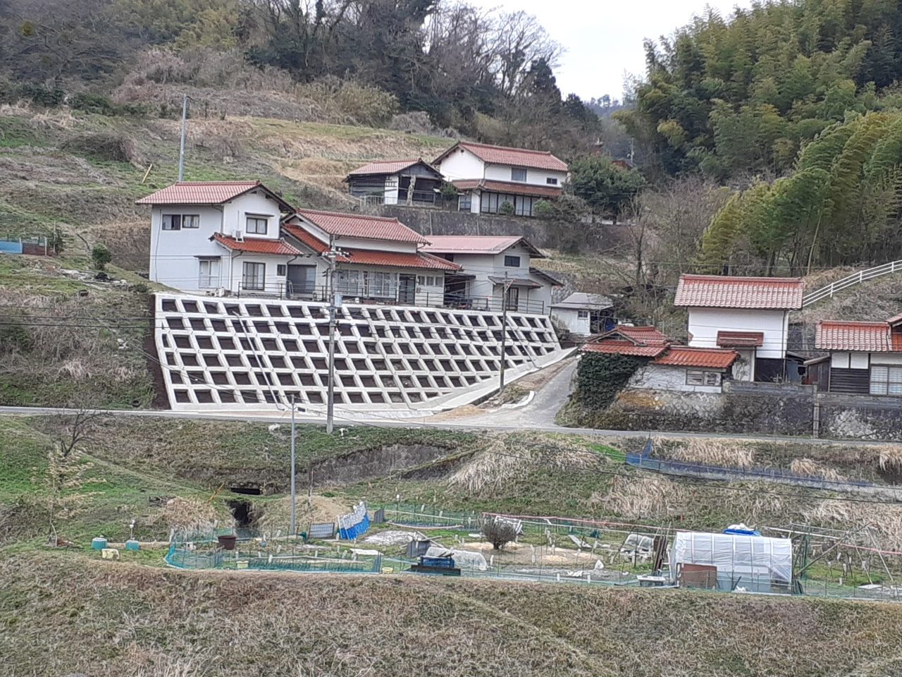 大東第四期地区 斜面改良（西阿用南）工事